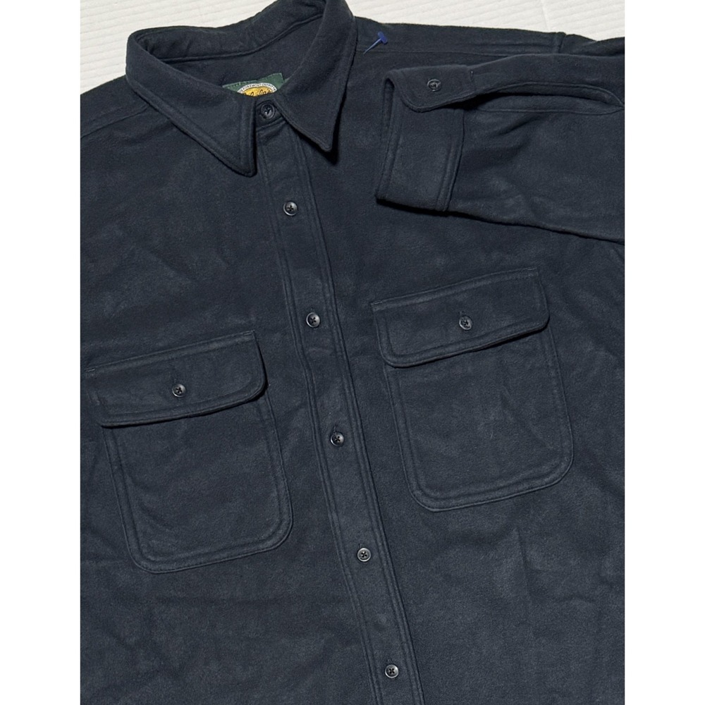 CABELAS - Men's Button Soft Fleece Long Sleeve Shirt Made USA - X-Large Tall XLT